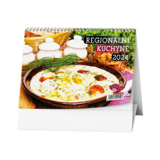 Stolní kalendář - Regionální kuchyně