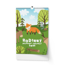 Nástěnný kalendář - Rodinný plánovací kalendář - A3