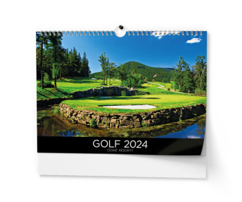 Nástěnný kalendář - Golf - české resorty