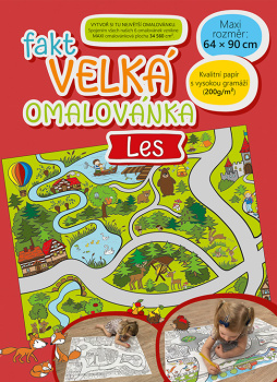 Fakt velká omalovánka - Les