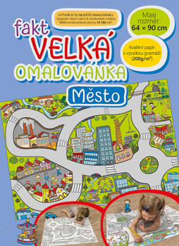 Fakt velká omalovánka - Město