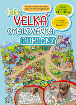 Fakt velká omalovánka - Pohádky