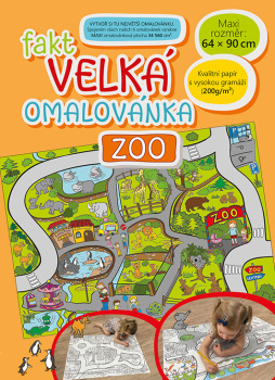 Fakt velká omalovánka - ZOO