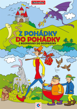 Omalovánka  - A4 -  Pohádky