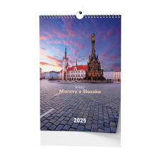 Nástěnný kalendář - Krásy Moravy a Slezska - A3