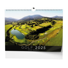 Nástěnný kalendář - Golf - české resorty