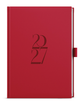Denní diář - David - Deny - A5 - červená