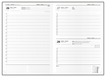 Denní diář - David - ForMen - A5 - Grey