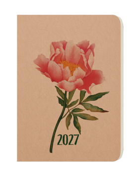 Denní diář - David - Kraft - A5 - Růže