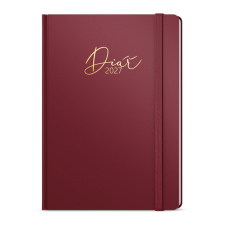 Denní diář - David - Luxi - A5 - bordó