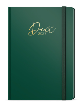 Denní diář - David - Luxi - A5 - zelená
