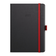 Denní diář - David - Nora - A5 - červená