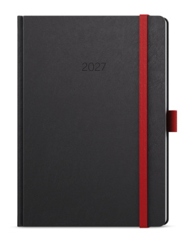 Denní diář - David - Nora - A5 - červená