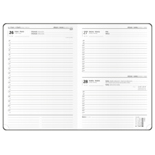 Denní diář - David - Nuba - A5 - antracitová