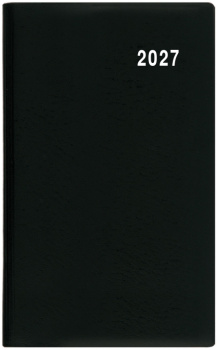 Měsíční diář - Diana - PVC - černá