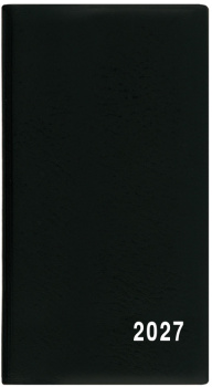Měsíční diář - Františka - PVC - černá