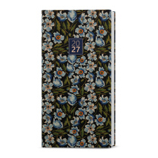 Měsíční diář - Halina - kraft - Modrý