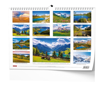 Nástěnný kalendář - Toulky přírodou - A3