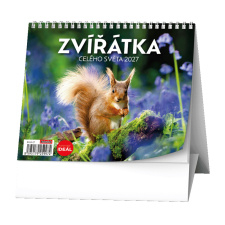 Stolní kalendář - IDEÁL - Zvířátka celého světa