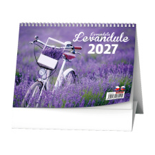 Stolní kalendář - Levandule