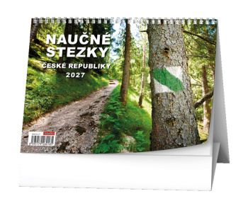Stolní kalendář - Naučné stezky ČR