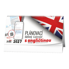 Stolní kalendář - Plánovací daňový kalendář s angličtinou
