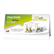 Stolní kalendář - Pracovní daňový kalendář - Svět podle Marka Simona