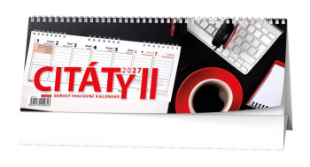 Stolní kalendář - Pracovní kalendář CITÁTY II