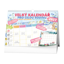 Stolní kalendář - Velký kalendář pro celou rodinu