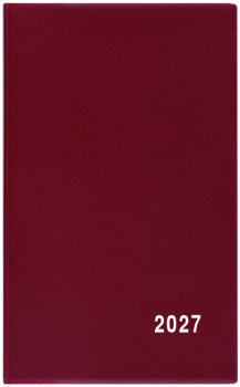 Týdenní diář - Alois - PVC - bordó