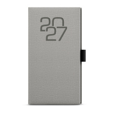Týdenní diář - Jakub - Fabric - kapesní - šedá