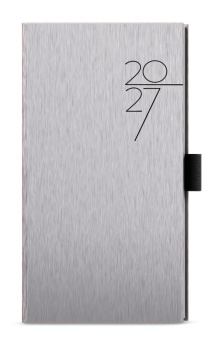 Týdenní diář - Jakub - ForMen - kapesní - Silver