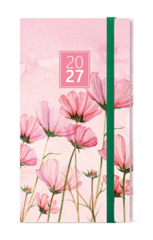 Týdenní diář - Jakub - Lamino - kapesní - Růžový