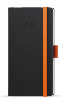 Týdenní diář - Jakub - Nora - kapesní - oranžová
