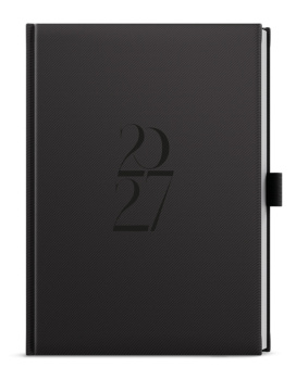 Týdenní diář - Oskar - Deny - A5 - černá