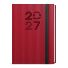Týdenní diář - Oskar - Vigo - A5 - červená