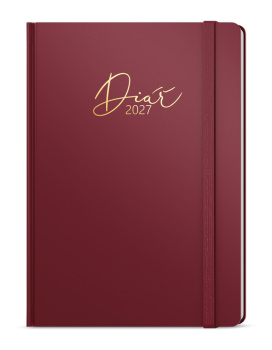 Týdenní diář - Prokop - Luxi - B6 - bordó