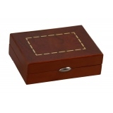 No.2804 - Luxusná drevená krabička lakovaná, vysoký lesk